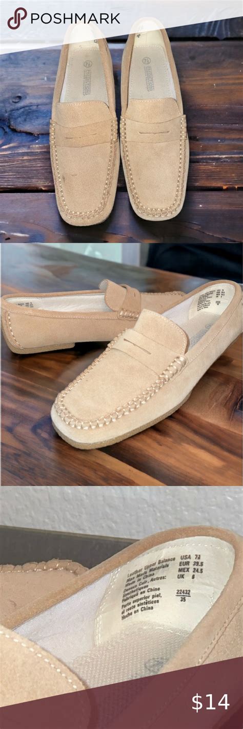 tan suede loafers women's|More.